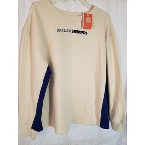 Adult Latino Heritage Month Sweatshirt Brilla Siempre Size L (H301)